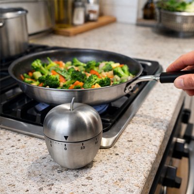 Minuteur cuisine | Précision Mécanique Sans Pile - Minimaliste Lab