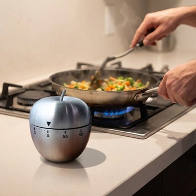 Minuteur cuisine | Précision Mécanique Sans Pile - Minimaliste Lab