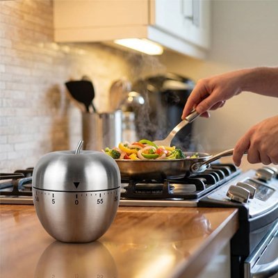 Minuteur cuisine | Précision Mécanique Sans Pile - Minimaliste Lab