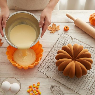Moule à gâteau silicone 