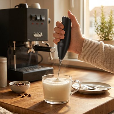 Mousseur à lait électrique