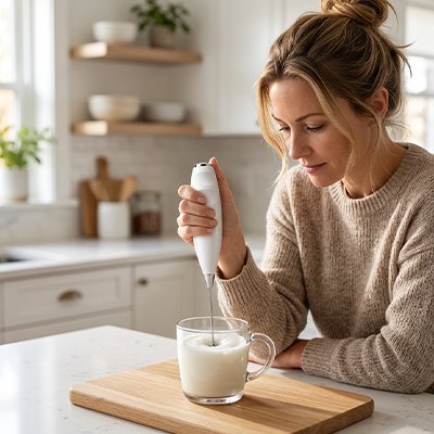 Mousseur à lait électrique