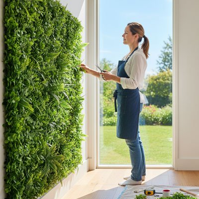 Mur vegetal artificiel 