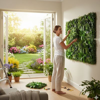 Mur vegetal artificiel 