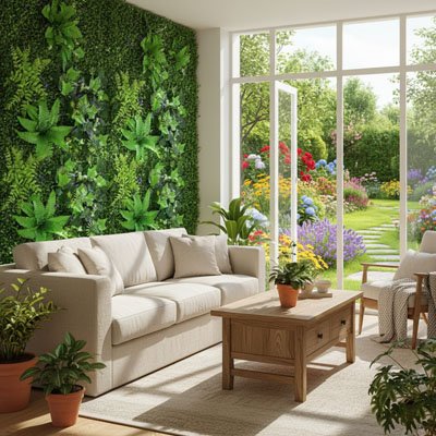 Mur vegetal artificiel 