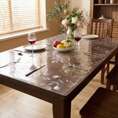 Nappe transparente | Résistante Protection Table - Minimaliste Lab