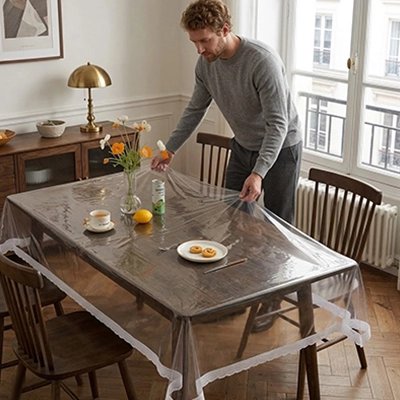 Nappe transparente