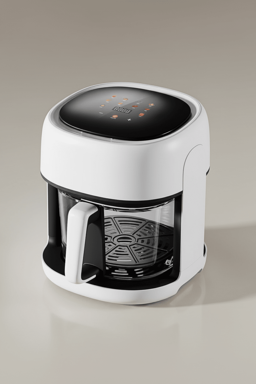 Air Fryer | Santé Croustillante | Blanc - Minimaliste Lab