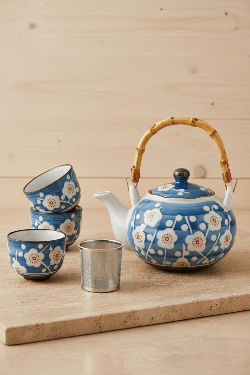 Service de Thé | Porcelaine Chinoise - Minimaliste Lab