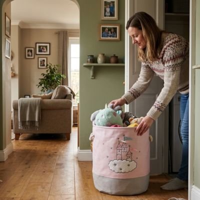 panier à linge design pratique buanderie MinimalisteLab