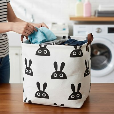 Panier linge pliable 