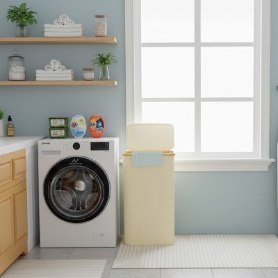 Panier linge pliable