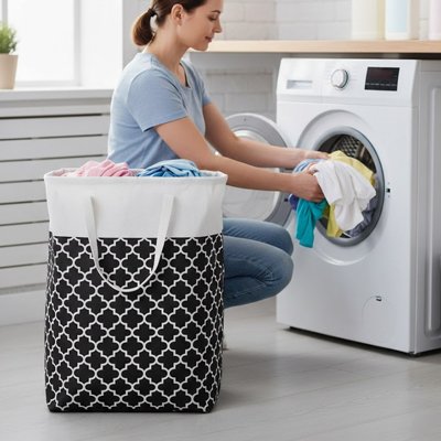 Panier linge pliable 