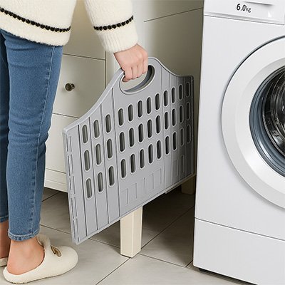 Panier linge pliable