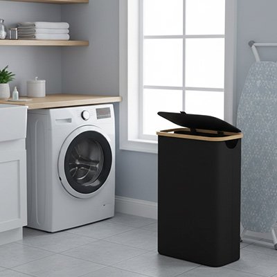 Panier linge pliable