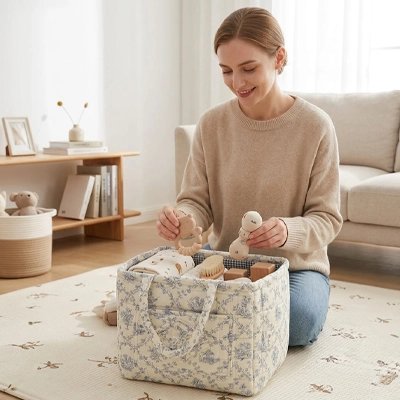 Panier rangement bébé