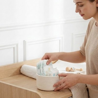 Panier rangement bébé
