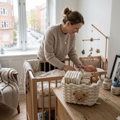 Panier rangement bébé