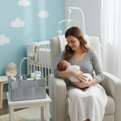 Panier rangement bebe 