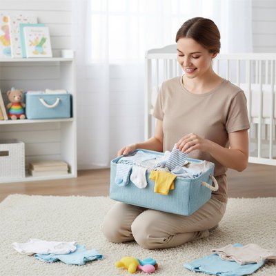 Panier rangement bebe 