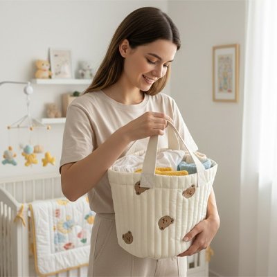 Panier rangement bebe 