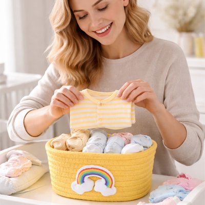 Panier rangement bebe 