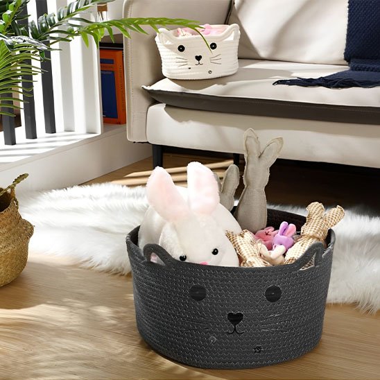 panier rangement salle de bain