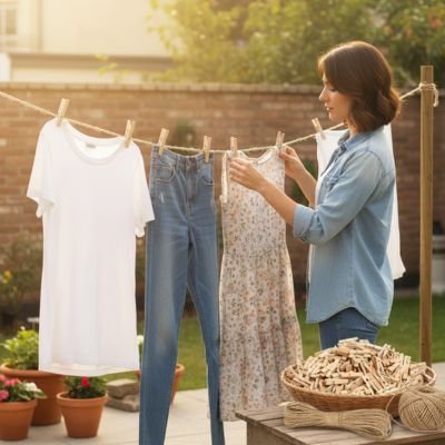 Pince à linge en bois