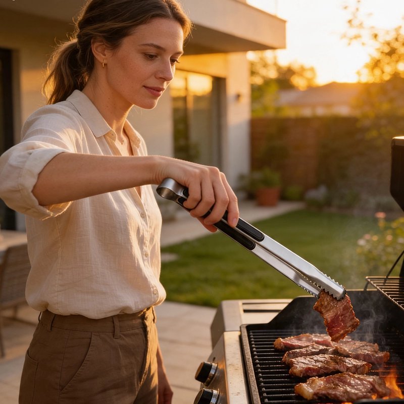 Pince barbecue | Professionnelle Inox - Minimaliste Lab