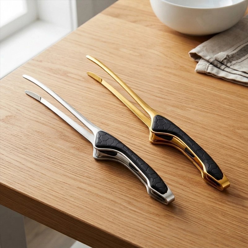 Pince cuisine | Anti-Chaleur Silicone - Minimaliste Lab