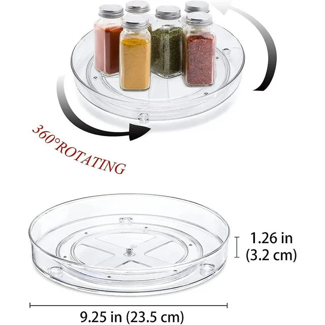 plateau tournant dimensions 23 cm cuisine MinimalisteLab