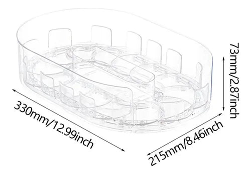 plateau tournant frigo dimensions 33 cm cuisine transparent