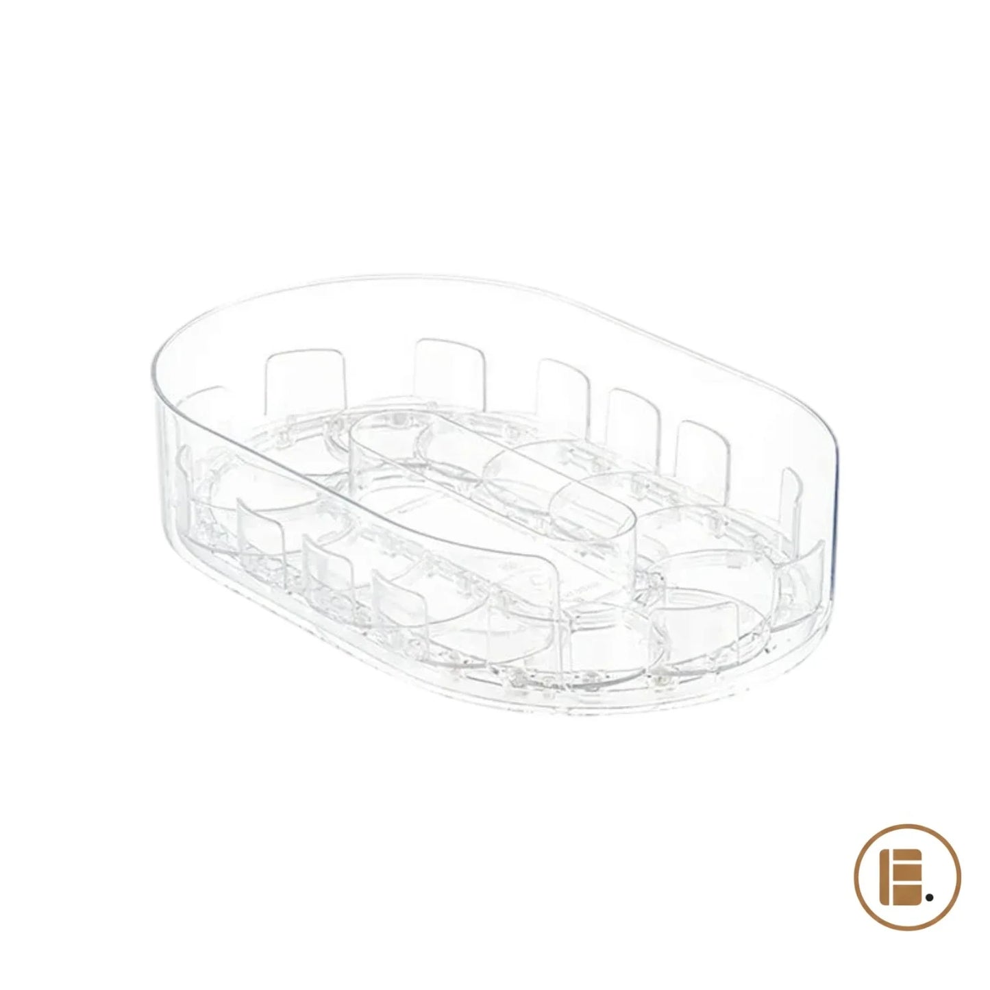 plateau tournant frigo transparent organisateur cuisine 360 principal MinimalisteLab