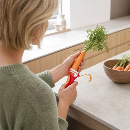 Éplucheur à légumes | Ergonomique Ultra-Tranchant - Minimaliste Lab