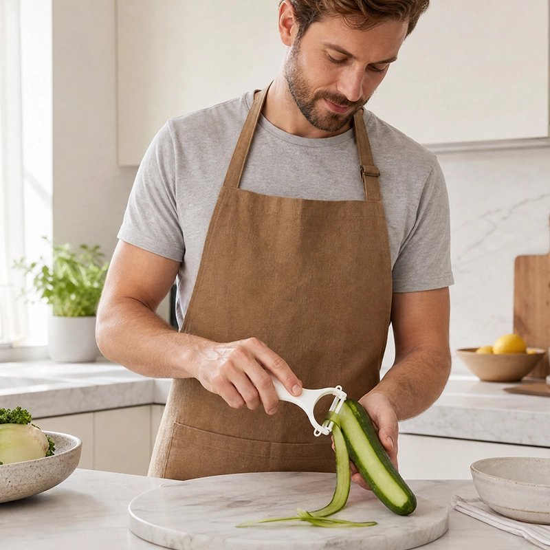 Éplucheur à légumes | Ergonomique Ultra-Tranchant - Minimaliste Lab