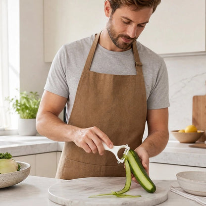 Éplucheur à légumes | Ergonomique Ultra-Tranchant - Minimaliste Lab