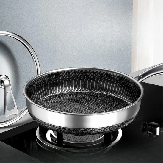 Poêle inox