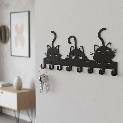 Porte clé mural