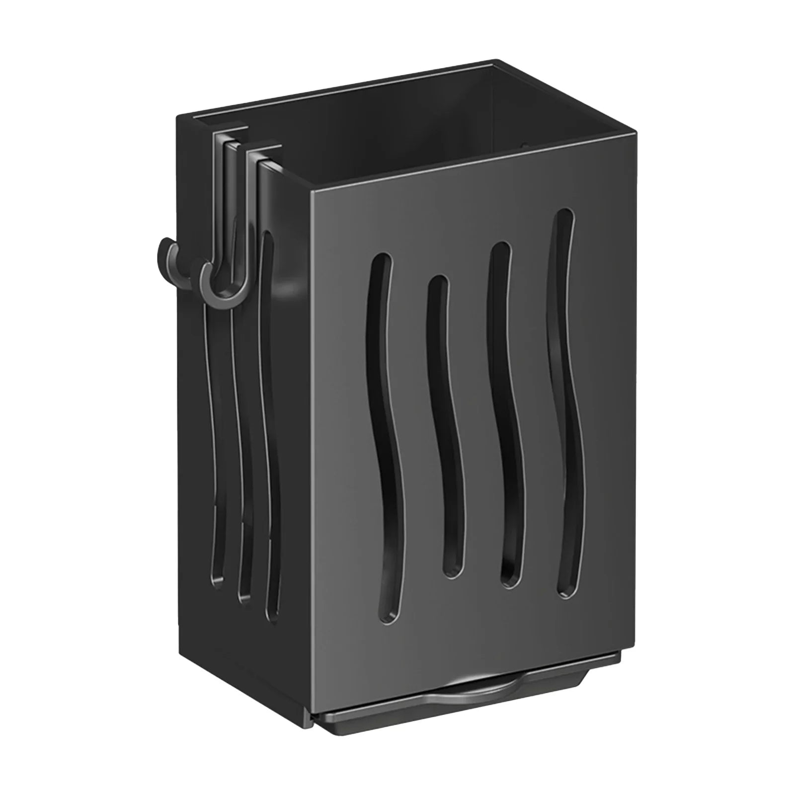 Porte-couverts mural gris sans perçage – rangement couverts cuisine MinimalisteLab