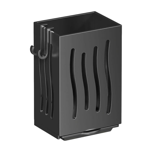 Porte-couverts mural gris sans perçage – rangement couverts cuisine MinimalisteLab