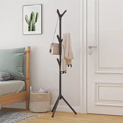 Porte manteau sur pied