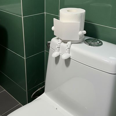 Porte papier toilette 
