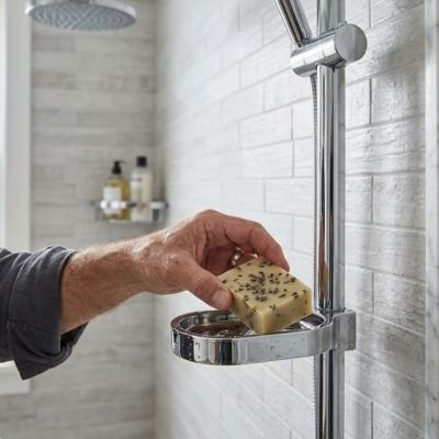 Porte savon douche 