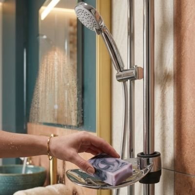 Porte savon douche 