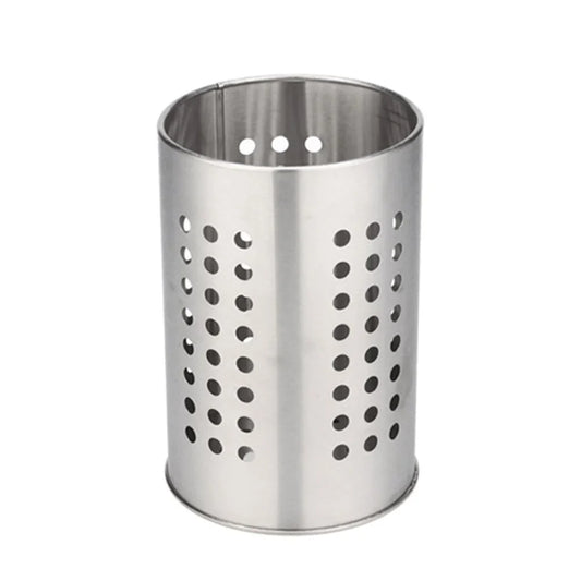 porte ustensiles inox avec spatules et cuilleres sur plan de travail cuisine lumineuse minimaliste