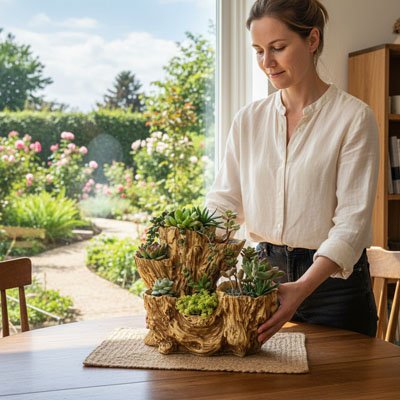 Pot de fleur interieur