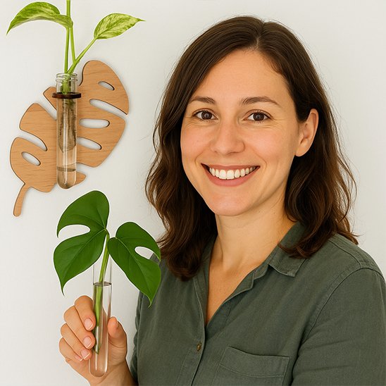 Pot de fleur mural