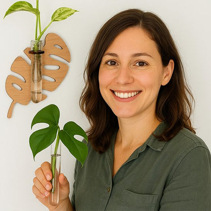 Pot de fleur mural