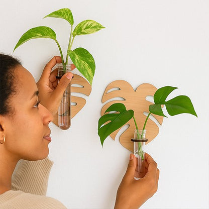 Pot de fleur mural