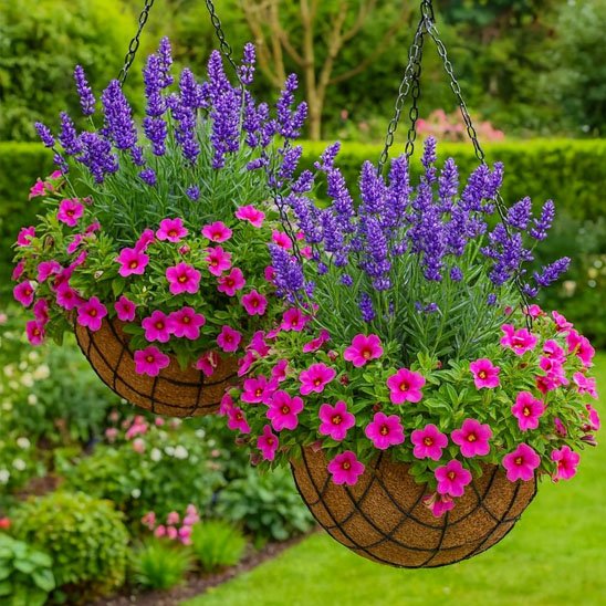 Pot de fleur suspendu